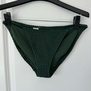 Aerie Textured Bikini Bottom NWT